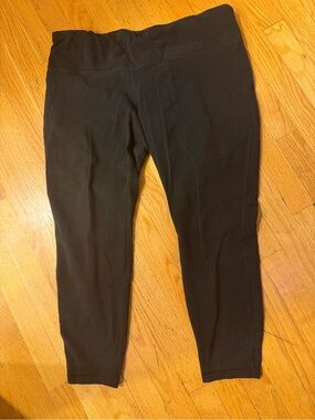 Athletic Works Black Capri Active Leggings